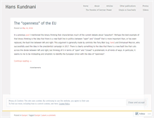 Tablet Screenshot of hanskundnani.com